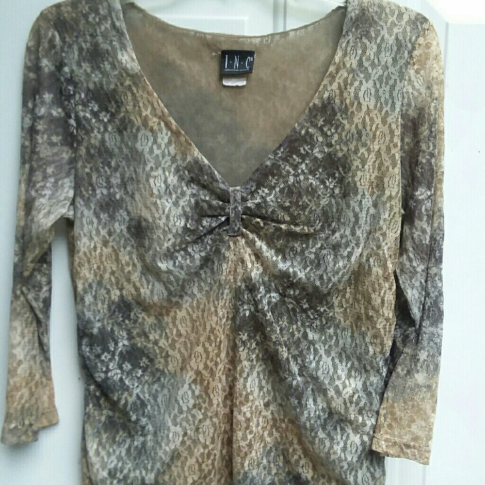 Lace top from INC.